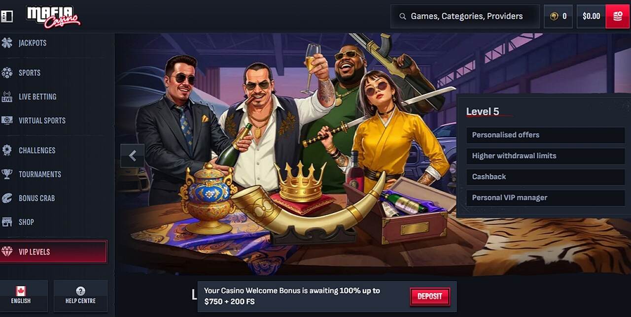 Mafia Casino VIP